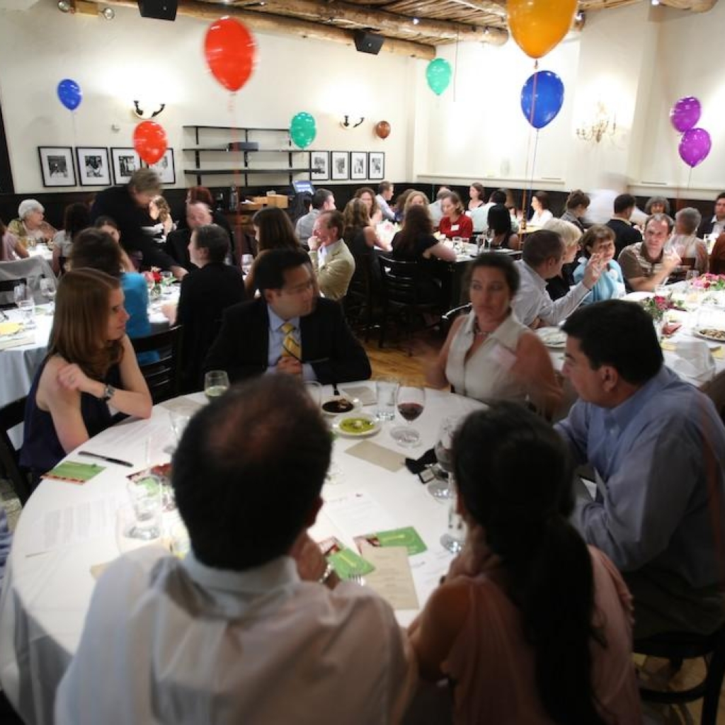 Evanston's Largest Conversation, Across the Table's Annual Fundraiser